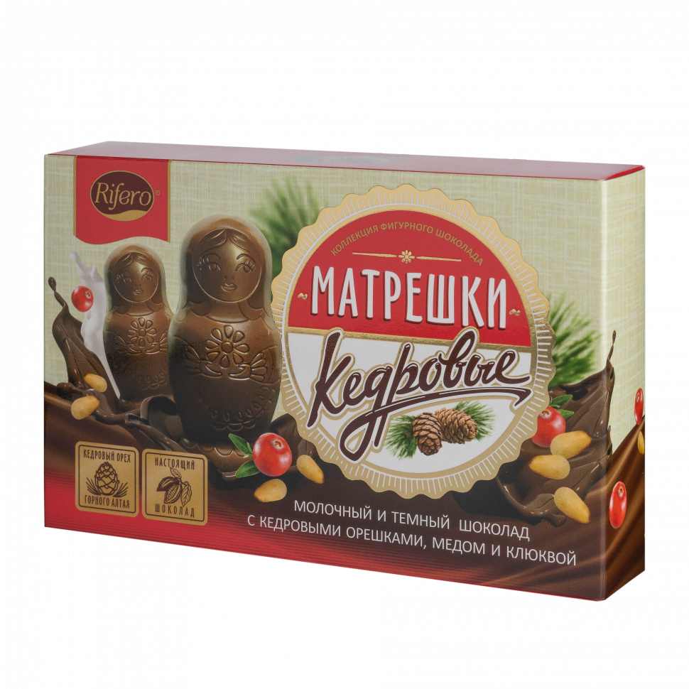  Риф и ко Конфеты "Матрёшки кедровые" 100г           в Бердске